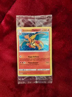 Special Delivery Charizard Holo SWSH075 SWSH Promo Factory Sealed - Image 1