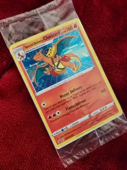 Special Delivery Charizard Holo SWSH075 SWSH Promo Factory Sealed - Image 3