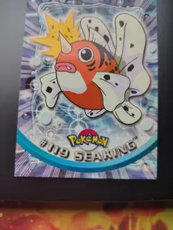 Topps TV Animation Edition Seaking #119 English Pokemon Card 1999 - Image 3