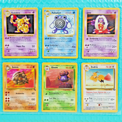 Vintage Pokemon Cards Pack – 1999 WOTC - Old Pokemon Cards Lot TCG uncommon - Image 1