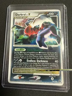 Pokemon TCG Darkrai LV.X Card 104/106 Great Encounters Series HP - Image 1
