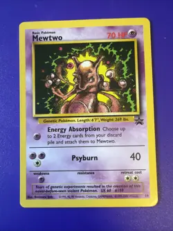 Pokemon Mewtwo TCG Black Star Promos 14 Regular Promo Card - Image 1