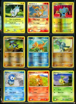 2007 Pokemon DIAMOND & PEARL Base Set Cards Lot REVERSE HOLO Foil STAMPED Rare + - Image 2