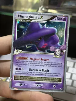 Mismagius GL LV.X 110/111 Rising Rivals 2009 Holo Rare Pokemon Card TCG - Image 3