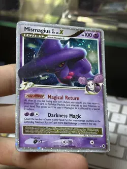 Mismagius GL LV.X 110/111 Rising Rivals 2009 Holo Rare Pokemon Card TCG - Image 4