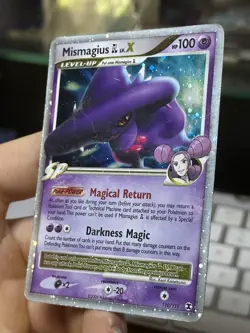 Mismagius GL LV.X 110/111 Rising Rivals 2009 Holo Rare Pokemon Card TCG - Image 5