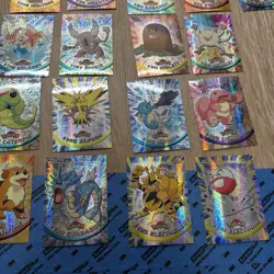 2000 Topps Chrome Pokemon Series 1 Spectra Lot Of 65 Cards - Image 3