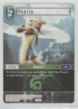 2016 Final Fantasy Trading Card Game: Opus 2 Collection Penelo #067R - Image 1