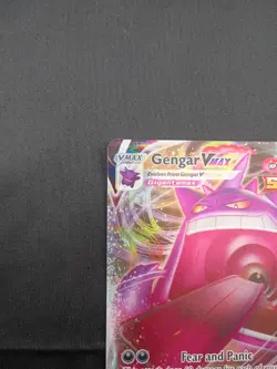 Gengar VMAX 157/264 Swsh08: Fusion Strike Holo Pokemon Card Near Mint NM - Image 2