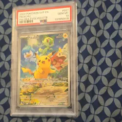 Pokemon Pikachu #27 SVP Paldea Evolved ETB Promo Card English PSA 10 - Image 1
