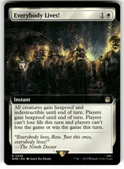 MTG - Everybody Lives! (Extended Art) N/M Doctor Who - Image 1
