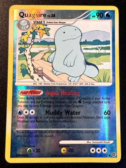 Quagsire 60/132 D&P Secret Wonders Pokemon Card Reverse Holo Foil Rare HP - Image 1