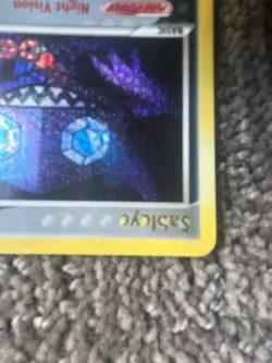 Pokemon card 2005 Sableye stamped Ex Deoxys reverse holo 23/107 - Image 2