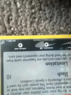 Pokemon card 2005 Sableye stamped Ex Deoxys reverse holo 23/107 - Image 4