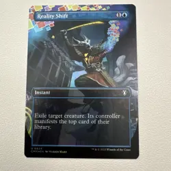Reality Shift Borderless (NM Foil) CMM-0634 Uncommon MTG - Image 1