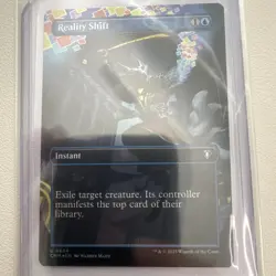 Reality Shift Borderless (NM Foil) CMM-0634 Uncommon MTG - Image 3