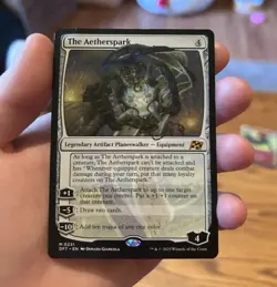 Magic: The Gathering The Aetherspark 0231 Aetherdrift Mythic Non-holo - Image 1
