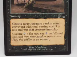 Unearth LP MTG Urza’s Legacy Sorcery Reanimate EDH Classic - Image 3