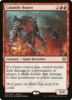 Unique Promos - Calamity Bearer - Foil - Resale Promo - Image 1
