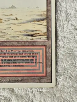 MTG Badlands Revised Dual Land - Reserved List - CardVault Legacy - 1995 Storage - Image 4