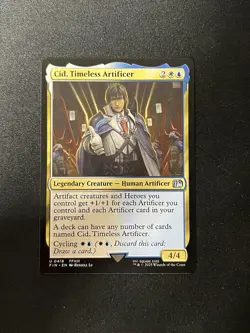 Cid, Timeless Artificer 418 Regular MTG Final Fantasy FIN NM - Image 1