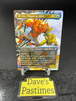 x4 SP//dr, Piloted by Peni - Borderless U MTG Marvel's Spider-Man M/NM, English - Image 1