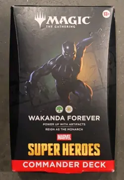 Magic The Gathering: Marvel Super Heroes Wakanda Forever Commander Deck - Image 1