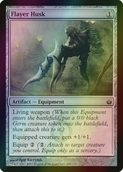 MTG Flayer Husk Foil ** Mirrodin Besieged ** English (NM) - Image 1