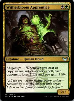 Witherbloom Apprentice 247 Strixhaven: School of Mages MTG NM - Image 1