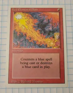 MTG Red Elemental Blast Revised Edition QTY - Image 1