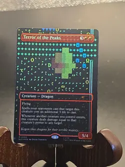 Terror of the Peaks Secret Lair Drop MTG Foil Near Mint - Image 1