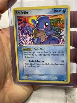 2006 Pokemon Ex Crystal Guardians Squirtle - Non Holo 64/100 - LP Lightly Played - Image 1