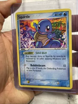 2006 Pokemon Ex Crystal Guardians Squirtle - Non Holo 64/100 - LP Lightly Played - Image 2