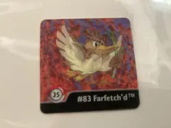 1999 Artbox Pokemon Action Flipz - Premier Edition #35 Farfetch’d - Image 1