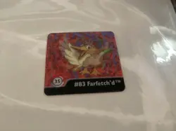 1999 Artbox Pokemon Action Flipz - Premier Edition #35 Farfetch’d - Image 2