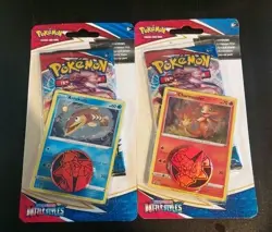 Pokemon TCG Battle Styles Blister Packs Charmander + Arrokuda Holo Sealed - Image 1