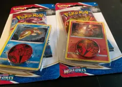 Pokemon TCG Battle Styles Blister Packs Charmander + Arrokuda Holo Sealed - Image 5