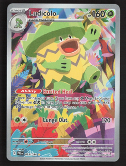 Ludicolo 095/094 Phantasmal Flames Full Art Ultra Rare Holo Pokemon Card NM - Image 1