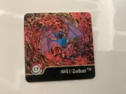 1999 Pokemon Series 1 Action Flipz Original #17 Gobat/Zubat - Image 2