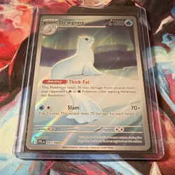 Dewgong 097/094 Phantasmal Flames Rare Holo EN 130HP Stage 1 Pokemon TCG - Image 1