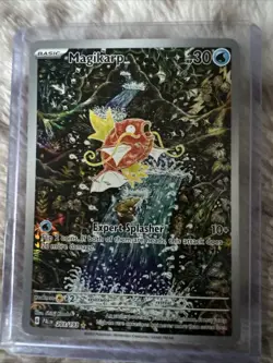 Pokemon Company Magikarp Illustration Rare Holo 203/193 SV02 Paldea Evolved - Image 1