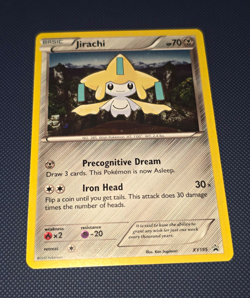 Pokemon TCG Jirachi XY195 XY Promo Holo Basic 70 HP English 2017 - Image 1