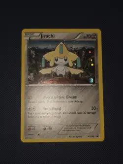 Pokemon TCG Jirachi XY195 XY Promo Holo Basic 70 HP English 2017 - Image 2