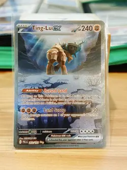 Pokemon TCG Ting-Lu EX 263/193 PAL NM Special Illustration Rare Full Art Paldea - Image 1