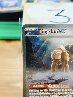 Pokemon TCG Ting-Lu EX 263/193 PAL NM Special Illustration Rare Full Art Paldea - Image 2