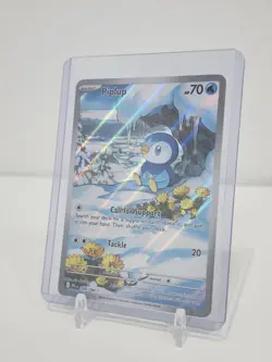 Pokemon Piplup Me02: Phantasmal Flames Holo 098/094 70 HP English NM - Image 3