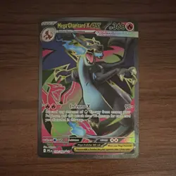 The Pokemon Company Mega Charizard X EX 109/094 Phantasmal Flames UR Holo ENG NM - Image 1