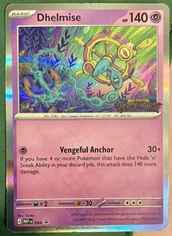 Dhelmise 084 Pitch Black Mega Evolution Promo Near Mint Pokemon English 2026 - Image 1
