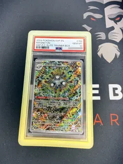 Pokemon Center stamped Magneton 159 Promo Holo English 2024 PSA 10 Gem Mint - Image 1