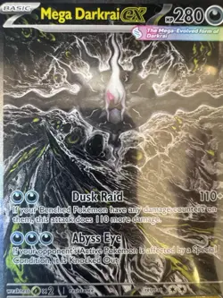 Pokemon TCG Mega Darkrai EX SIR 116/084 Pitch Black Near Mint English - In Hand - Image 3